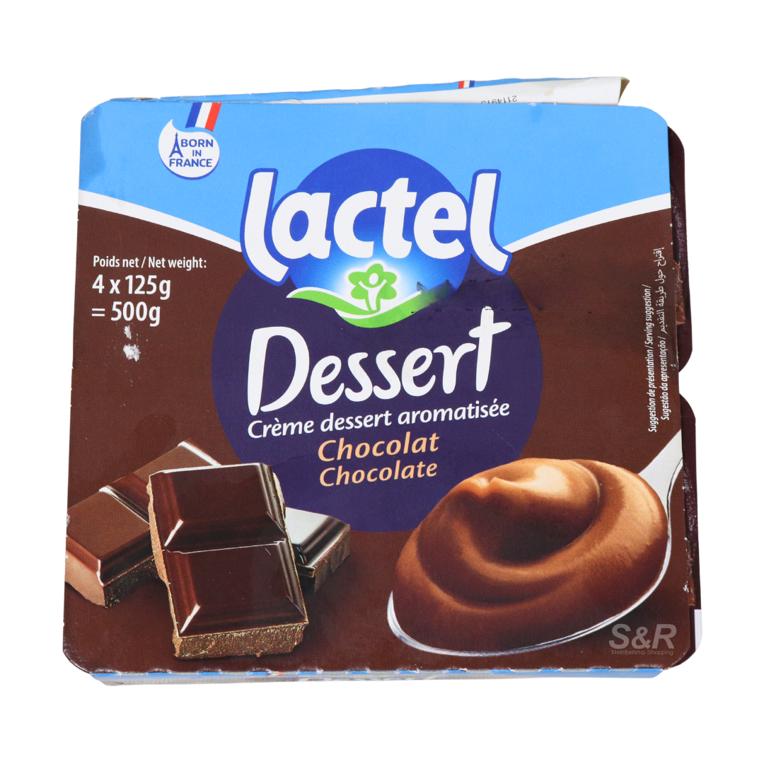Lactel Chocolate Dessert 4 x 125g